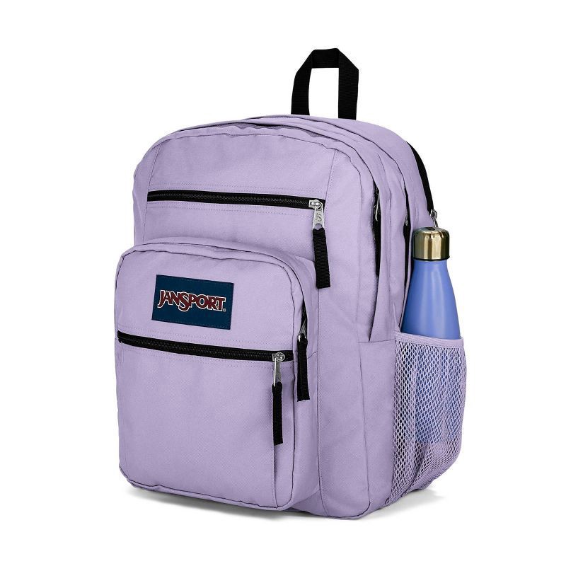 slide 3 of 5, JanSport Big Student Backpack, 70% Recycled, Pastel Lilac, 1 ct