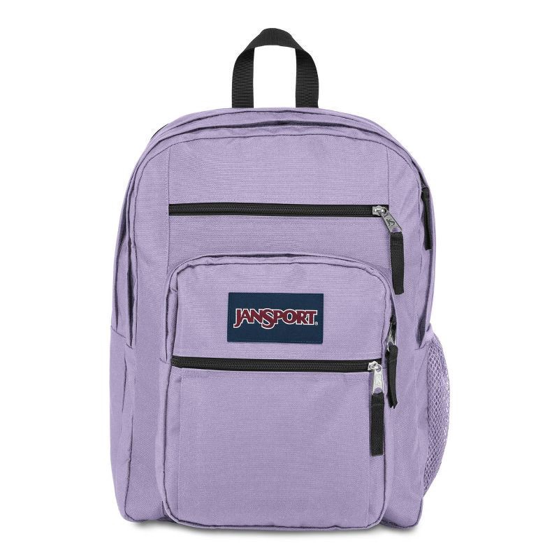 slide 1 of 5, JanSport Big Student Backpack, 70% Recycled, Pastel Lilac, 1 ct