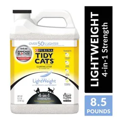 Purina Tidy Cats LightWeight 4-In-1 Strength Multi-Cat, Odor control, Clumping, 99.9 Percent Dust Free Cat Litter
