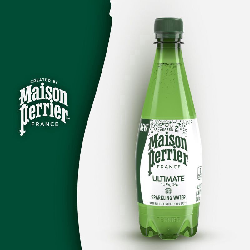 slide 6 of 6, Maison Perrier Forever Ultimate Sparkling Water, 16.9 FL OZ Plastic Water Bottles, 6 Count 101.4 fl oz., 6 ct