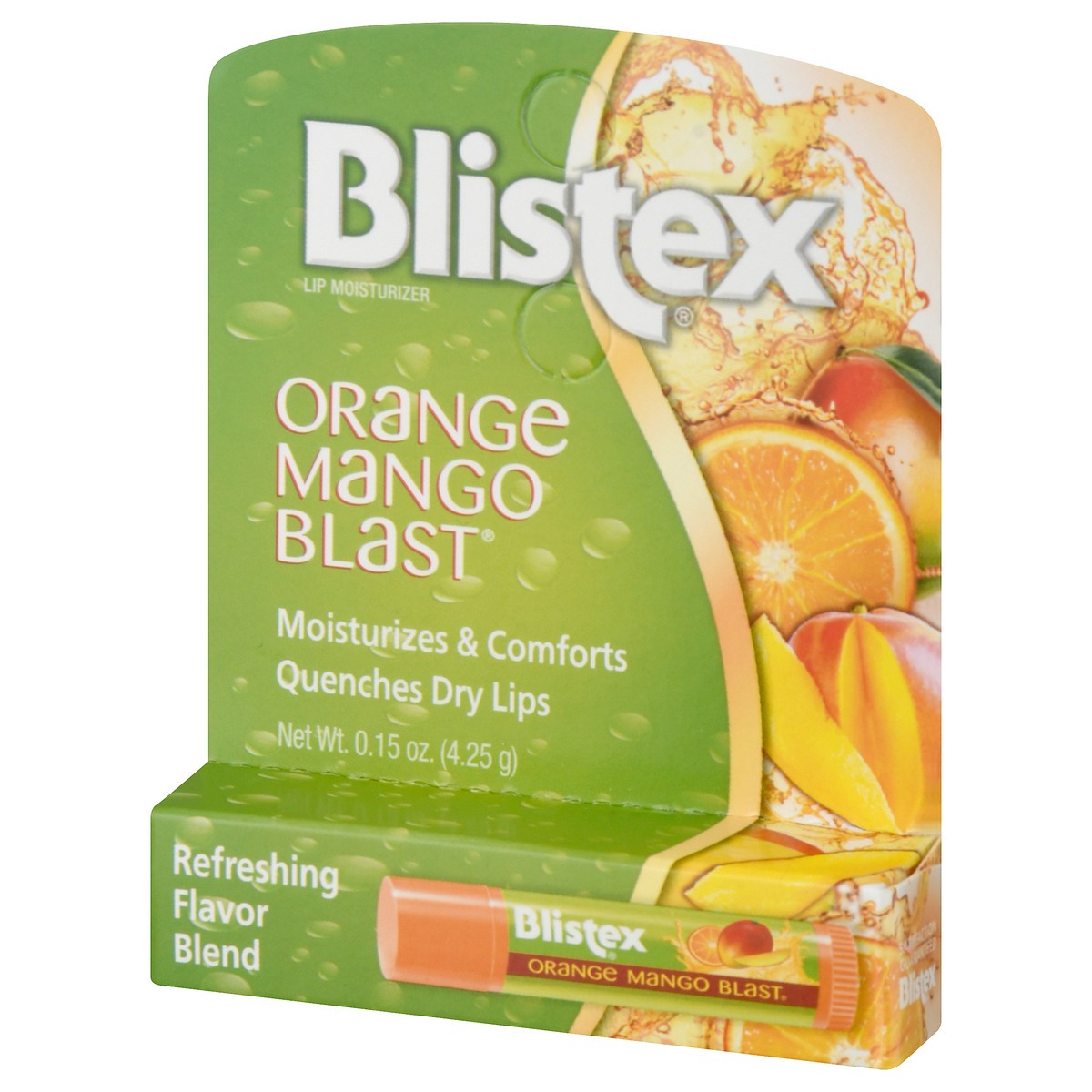 slide 7 of 9, Blistex Orange Mango Blast Lip Balm, 0.15 oz