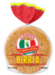 La Banderita Comalera Spiced Corn Birria Tortillas 18 ea