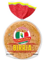 La Banderita Comalera Spiced Corn Birria Tortillas 18 ea
