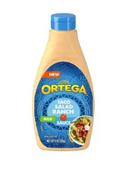 Ortega Taco Salad Ranch Sauce 9 oz