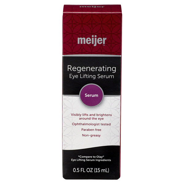 slide 1 of 1, Meijer Regenerating Eye Lifting Serum, 0.5 oz