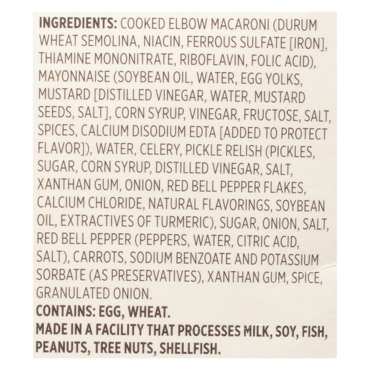 slide 14 of 14, First Street Elbow Macaroni Salad, 8 lb