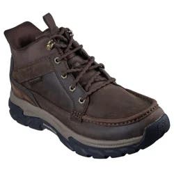 Skechers Men's Respected 2.0 - Hagler Slip-In Boot, Brown, Size 8.5