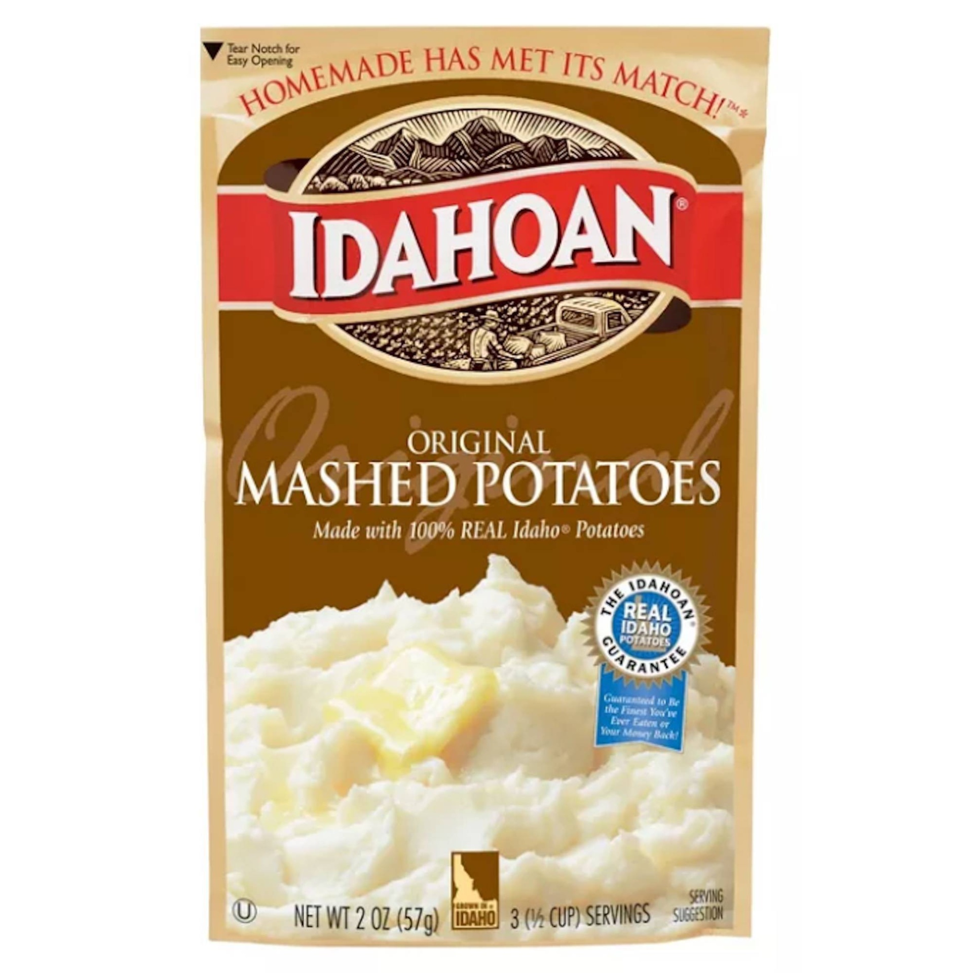 slide 1 of 6, Idahoan Original Mashed Potatoes, 2 oz