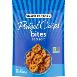 Snack Factory Pretzel Crisps Sea Salt Bites