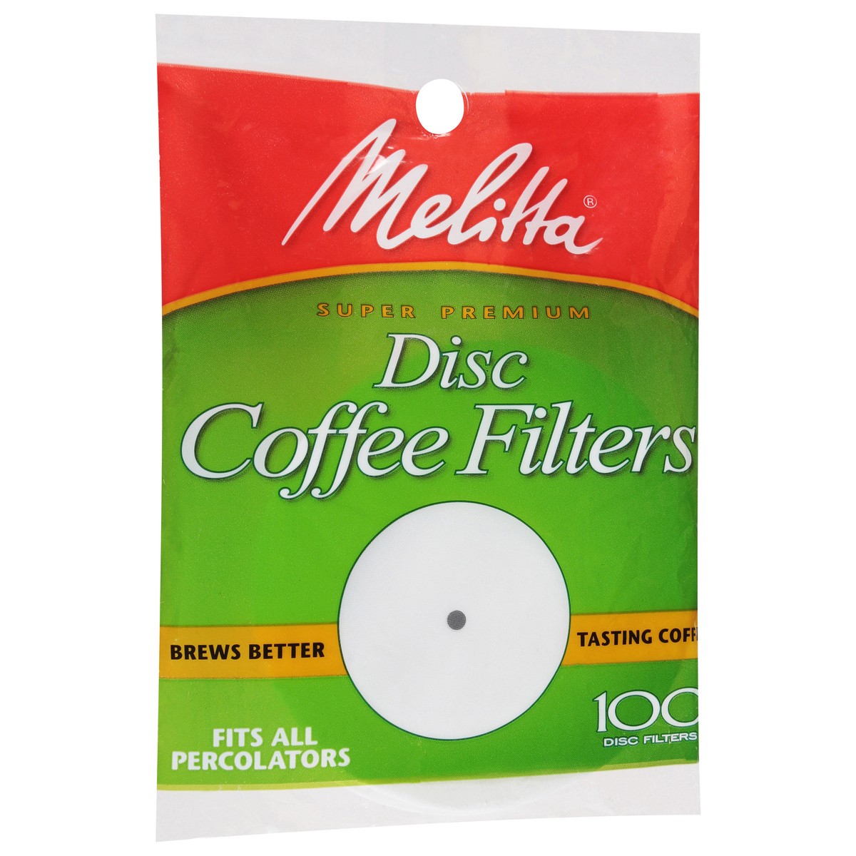 slide 7 of 9, Melitta Disc Super Premium Coffee Filters - 100 ct, 100 ct