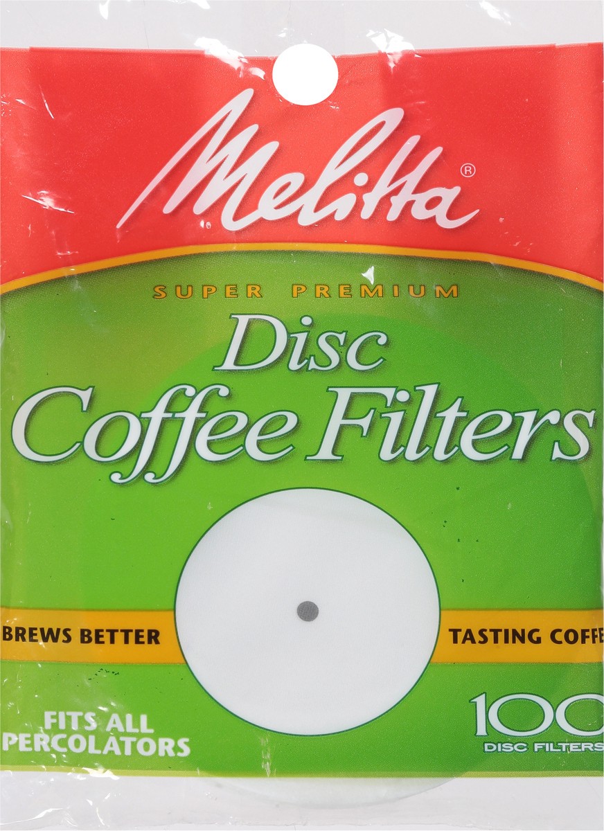 slide 3 of 9, Melitta Disc Super Premium Coffee Filters - 100 ct, 100 ct