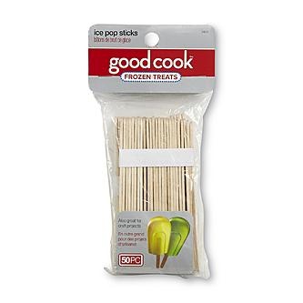 slide 1 of 1, Good Cook Ice Pop Sticks, 50 ct