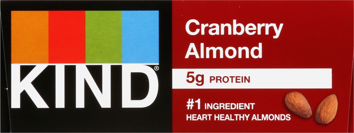slide 6 of 9, KIND Cranberry Almond Bars 12 - 1.4 oz Bars, 12 oz