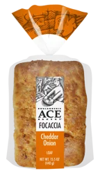Ace Bakery Cheddar Onion Focaccia, 15.5 oz