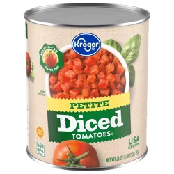 Kroger Petite Diced Tomatoes