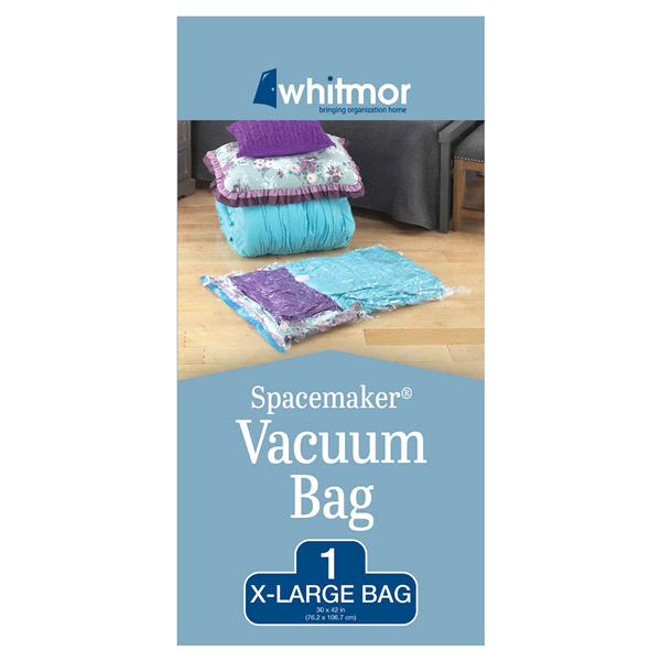 slide 4 of 5, Whitmor Extra Large Vacuum Space Bag, 1 ct