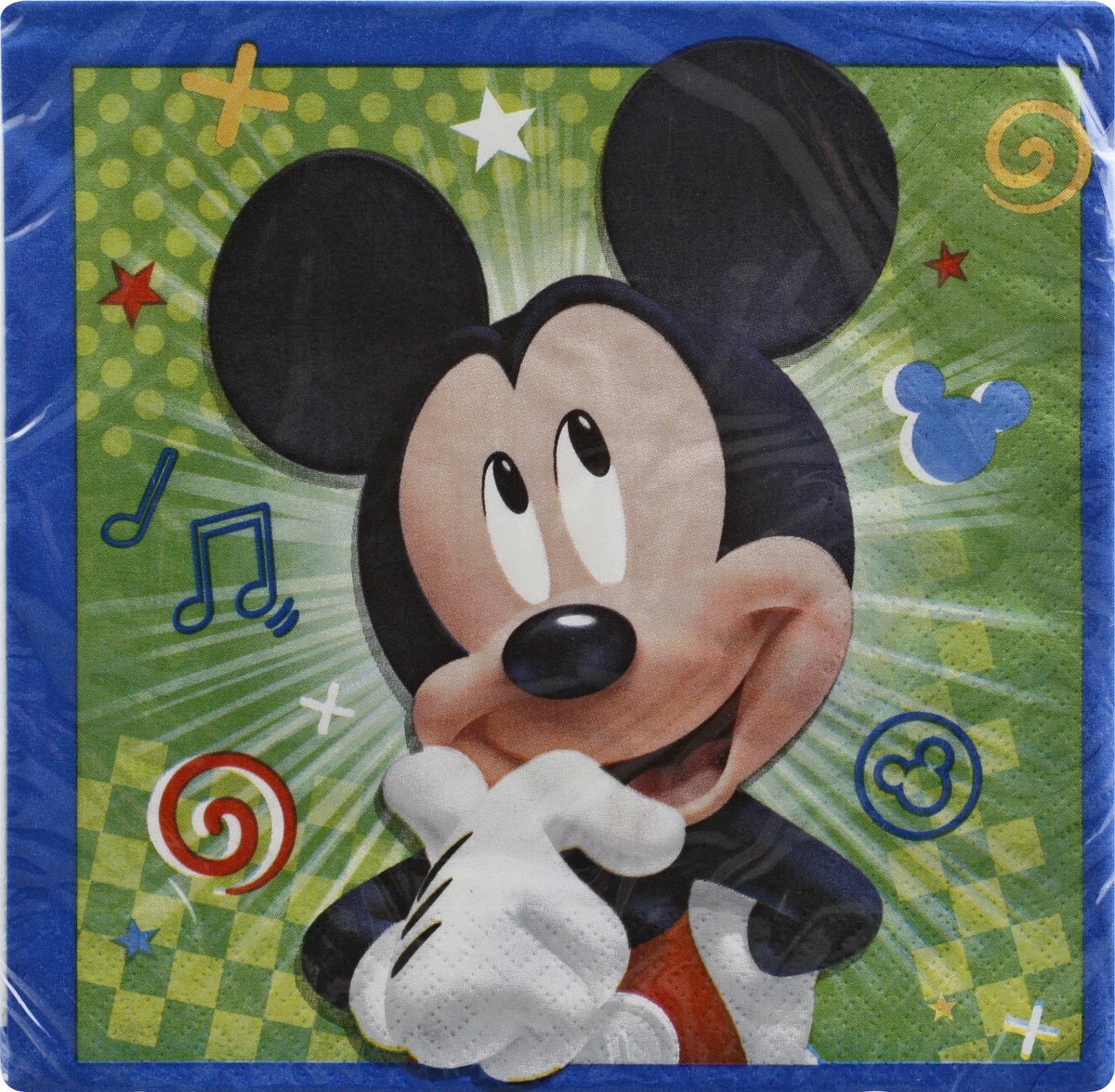 slide 7 of 8, American Greetings Mickey Mouse Lunch Napkin, 1 ct