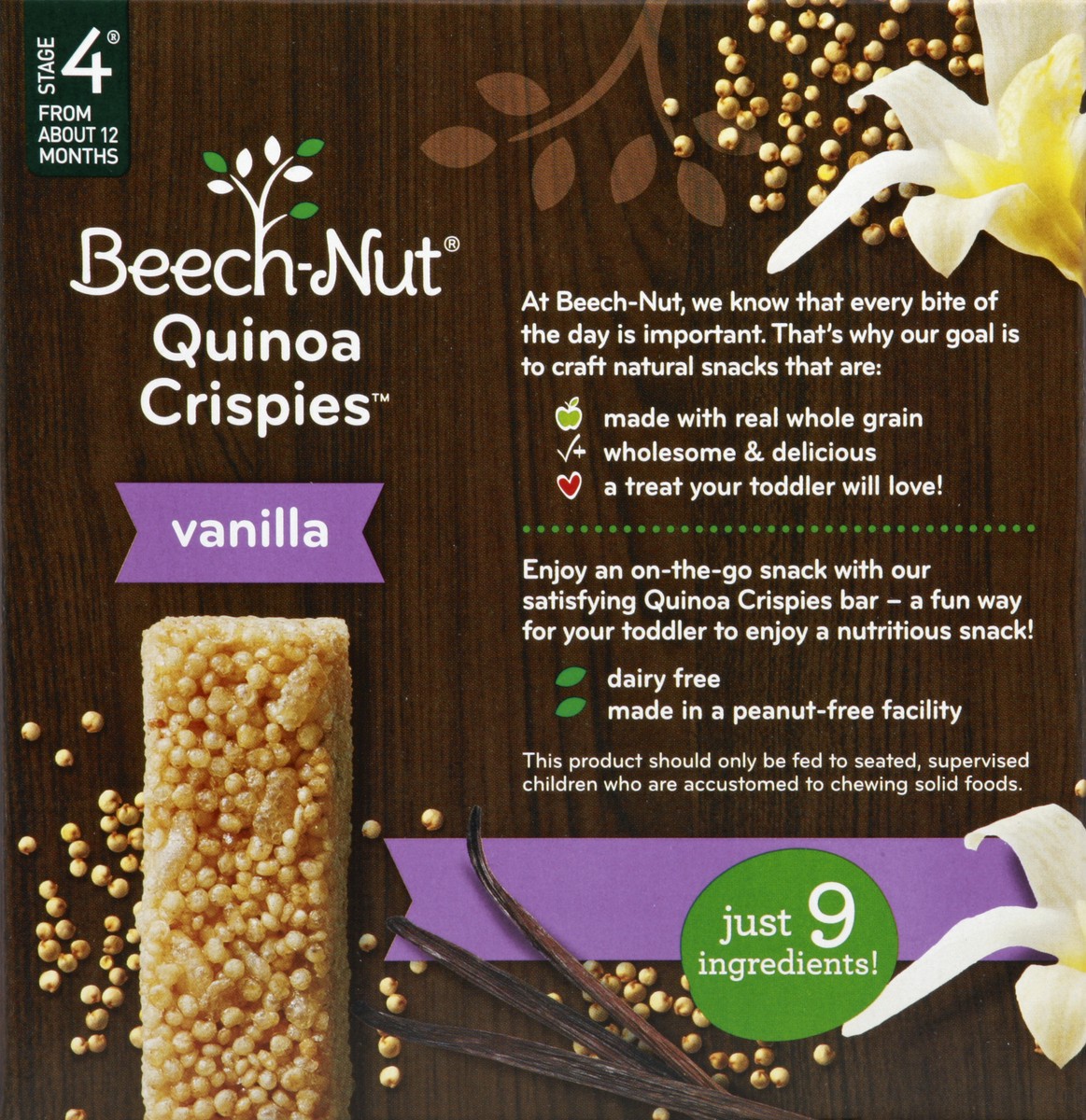 slide 6 of 6, Beech-Nut Quinoa Crispies 5 ea, 5 ct