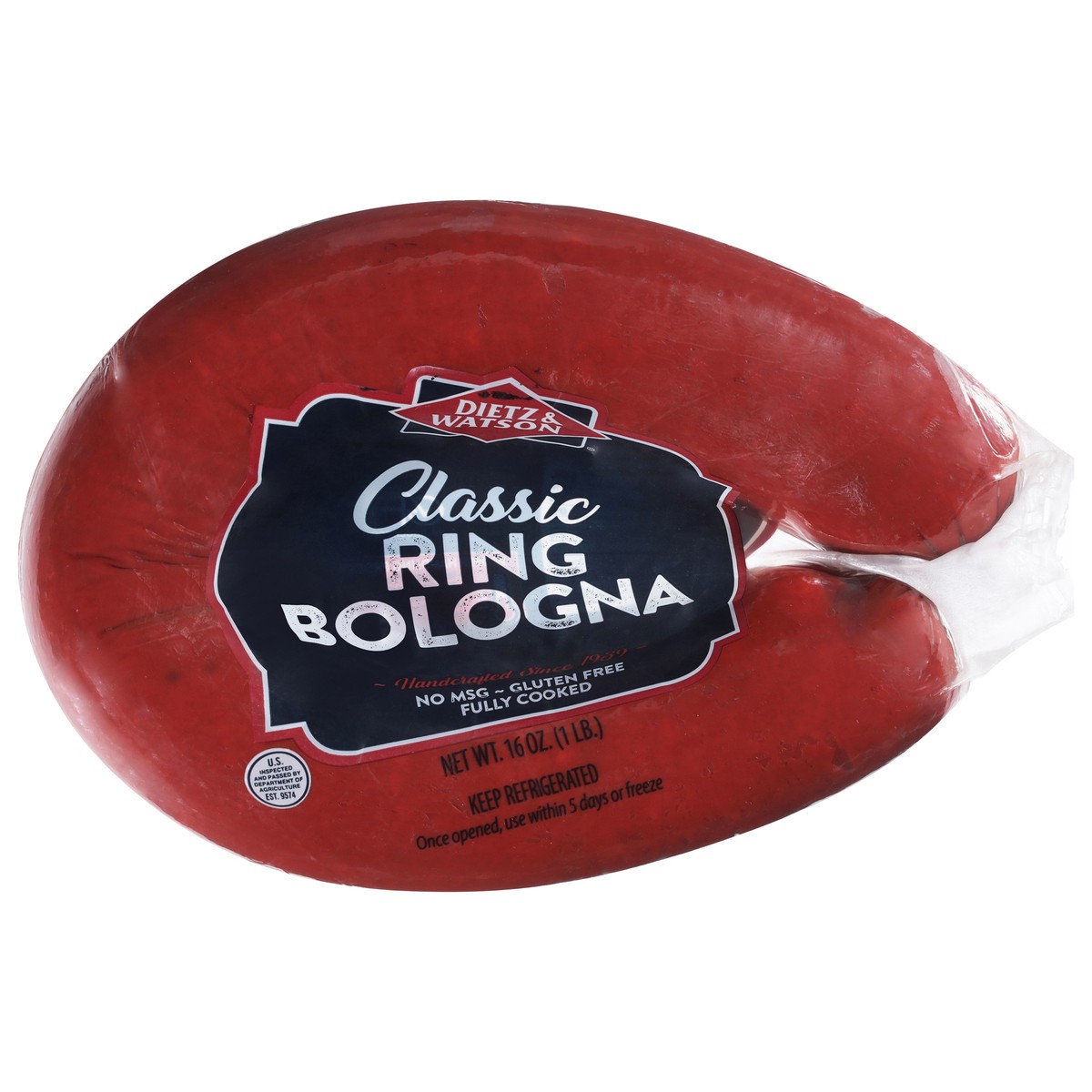 slide 1 of 11, Dietz & Watson Classic Ring Bologna 16 oz, 16 oz