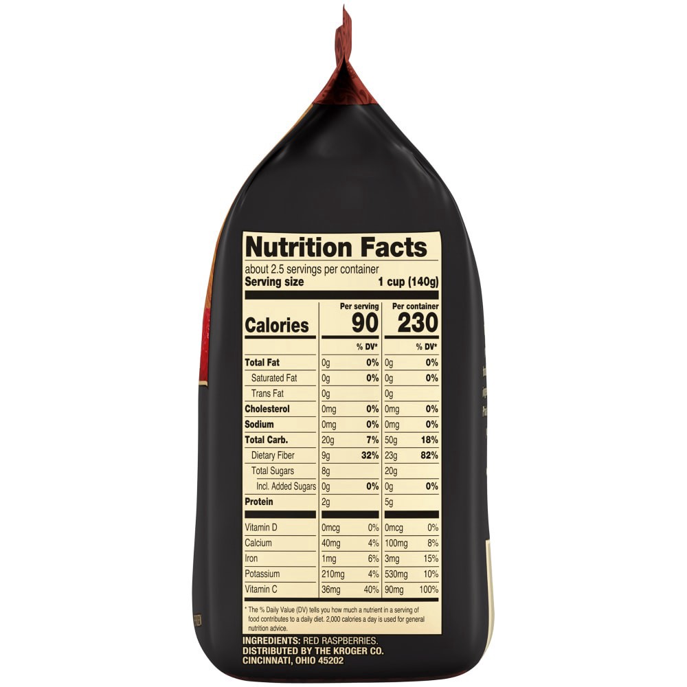 slide 3 of 3, Private Selection Red Raspberries, 12 oz