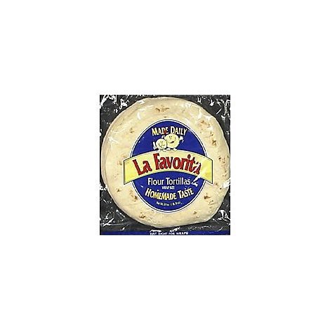 slide 1 of 1, La Favorita 10In Flour Tortilla, 10 ct; 2 oz