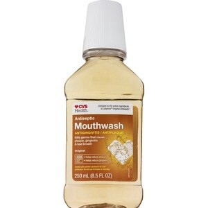 slide 1 of 1, CVS Health Antiseptic Mouthwash For Antigingivitis & Antiplaque, Original, 8.5 Oz, 8.45 oz