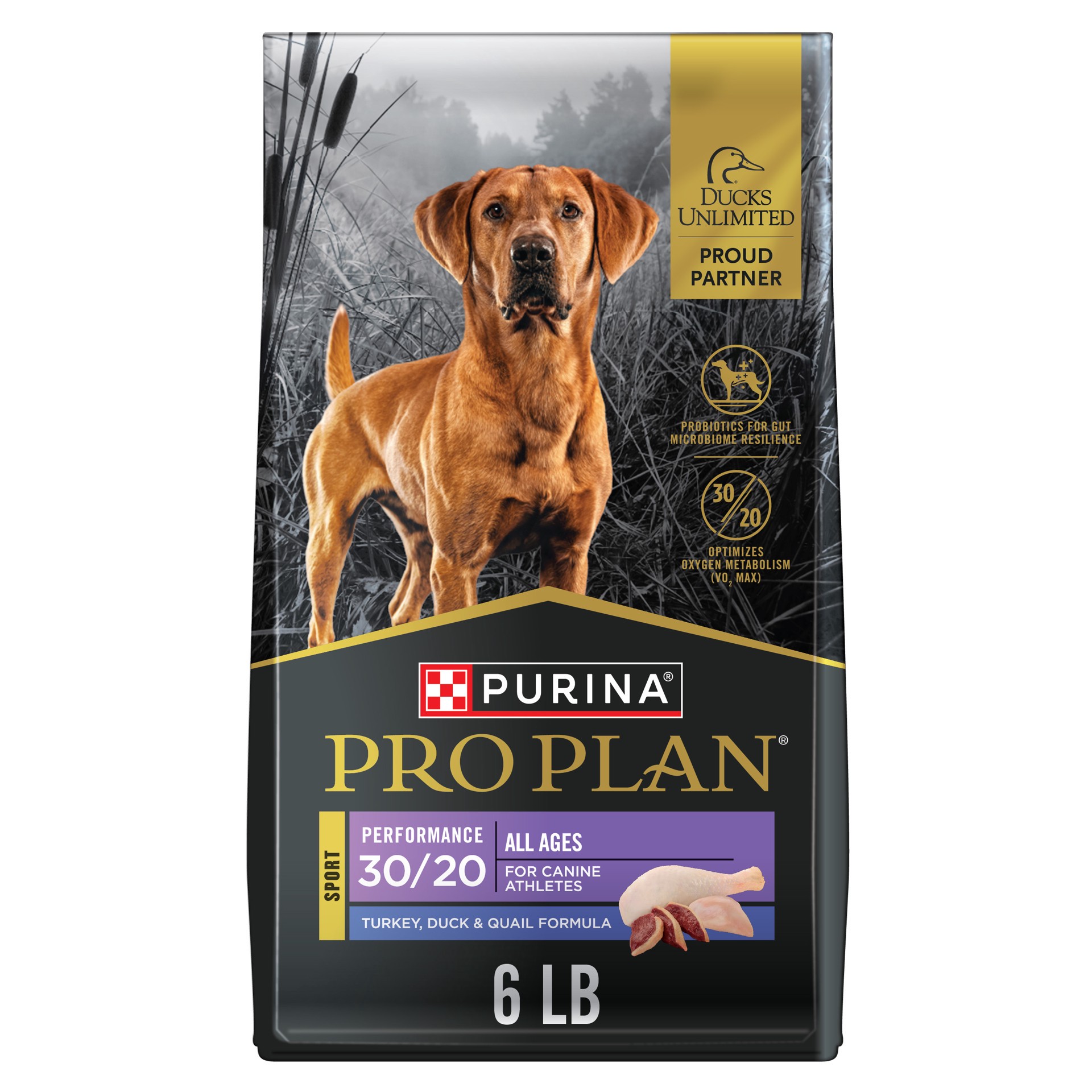 slide 1 of 9, Purina Pro Plan Sport Performance 30/20 Turkey, Duck & Quail Formula Dry Dog Food, 33 lbs., 33 lb