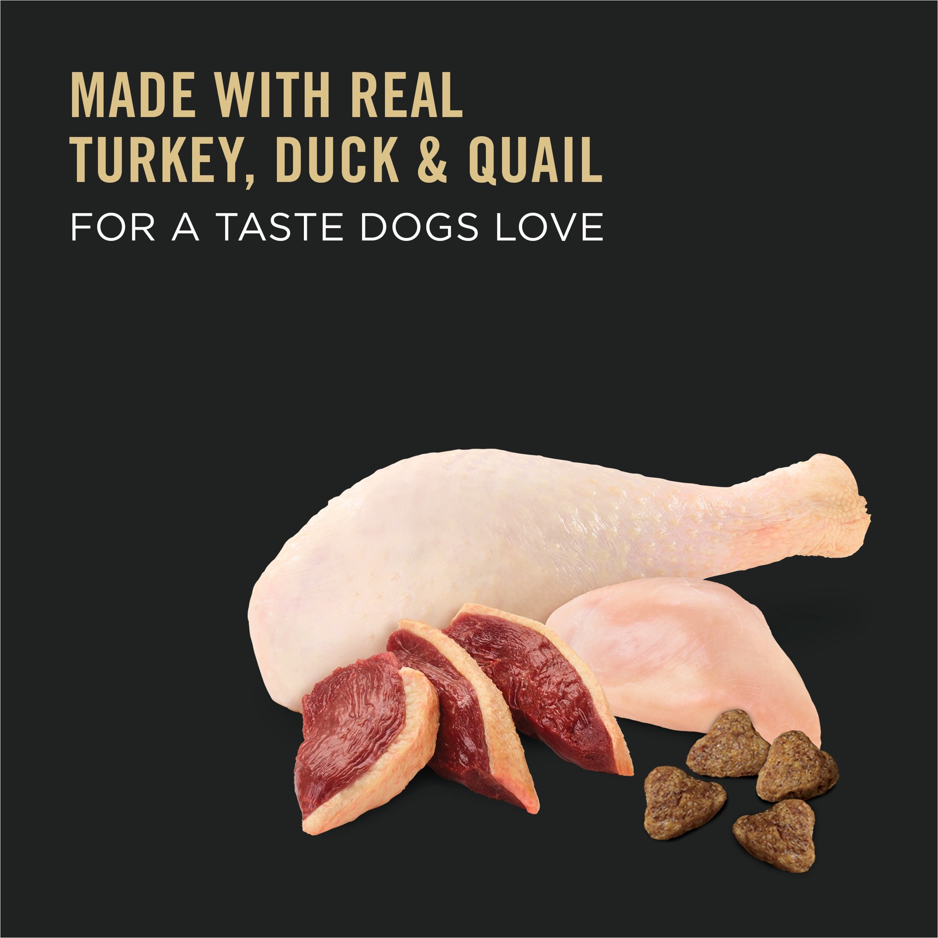 slide 4 of 9, Purina Pro Plan Sport Performance 30/20 Turkey, Duck & Quail Formula Dry Dog Food, 33 lbs., 33 lb