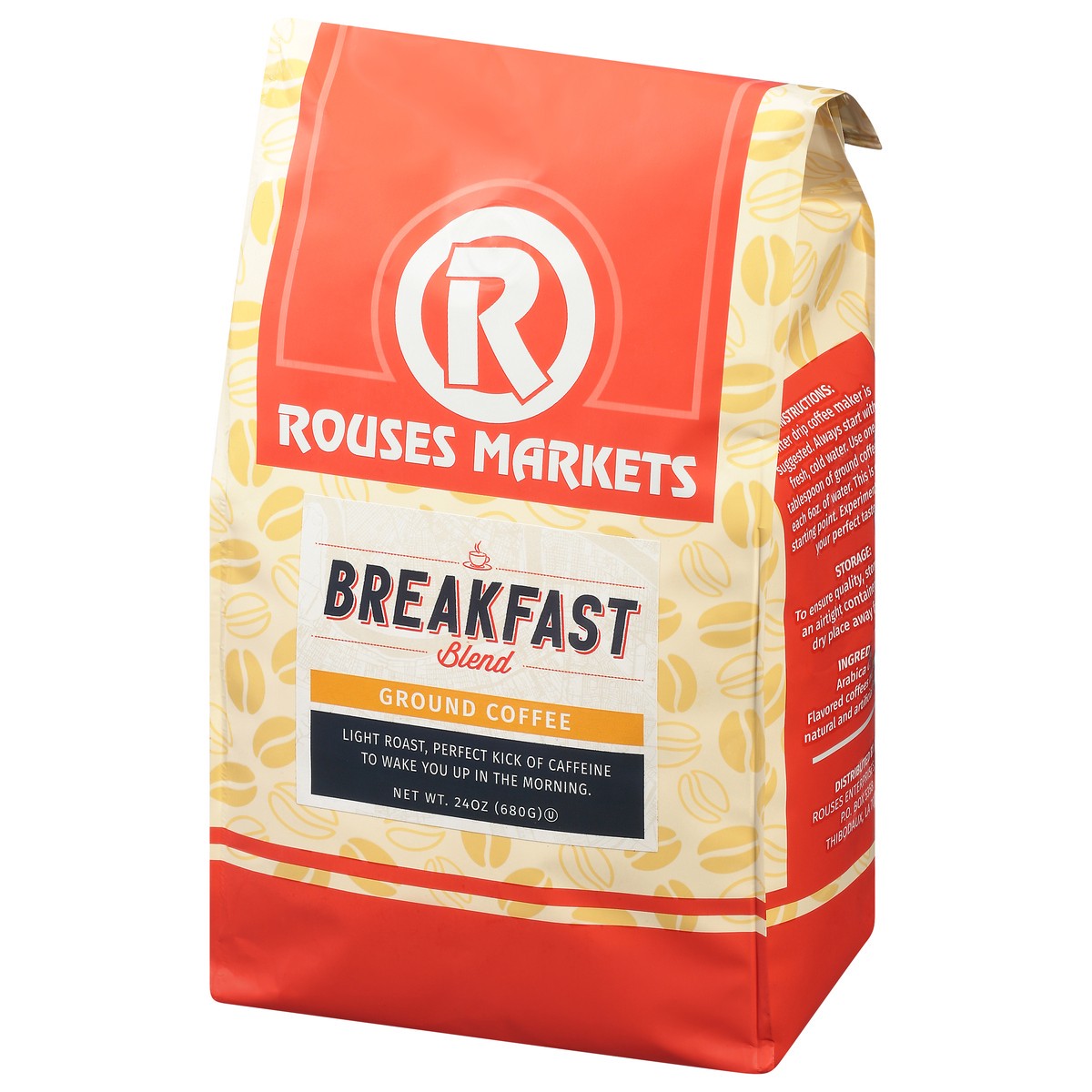 slide 8 of 11, Rouses Markets Ground Breakfast Blend Coffee 24 oz, 24 oz