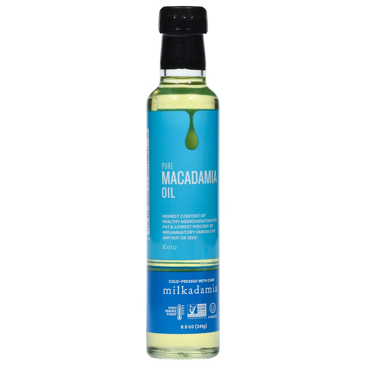 slide 2 of 9, Milkadamia Pure Macadamia Oil 8.5 oz, 8.5 oz