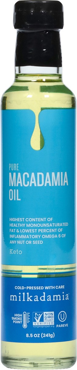 slide 5 of 9, Milkadamia Pure Macadamia Oil 8.5 oz, 8.5 oz