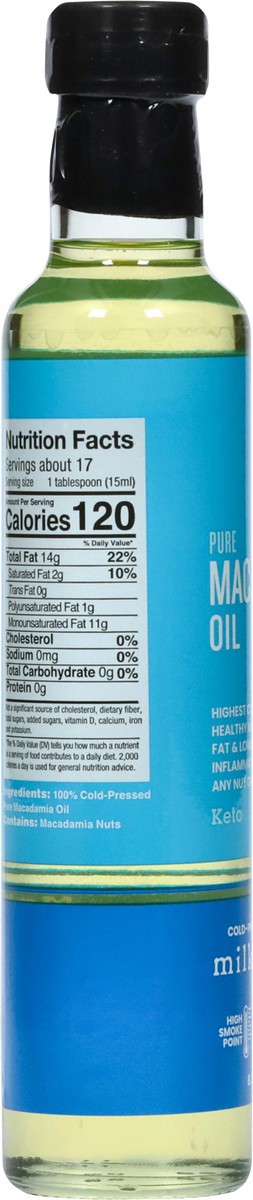 slide 6 of 9, Milkadamia Pure Macadamia Oil 8.5 oz, 8.5 oz