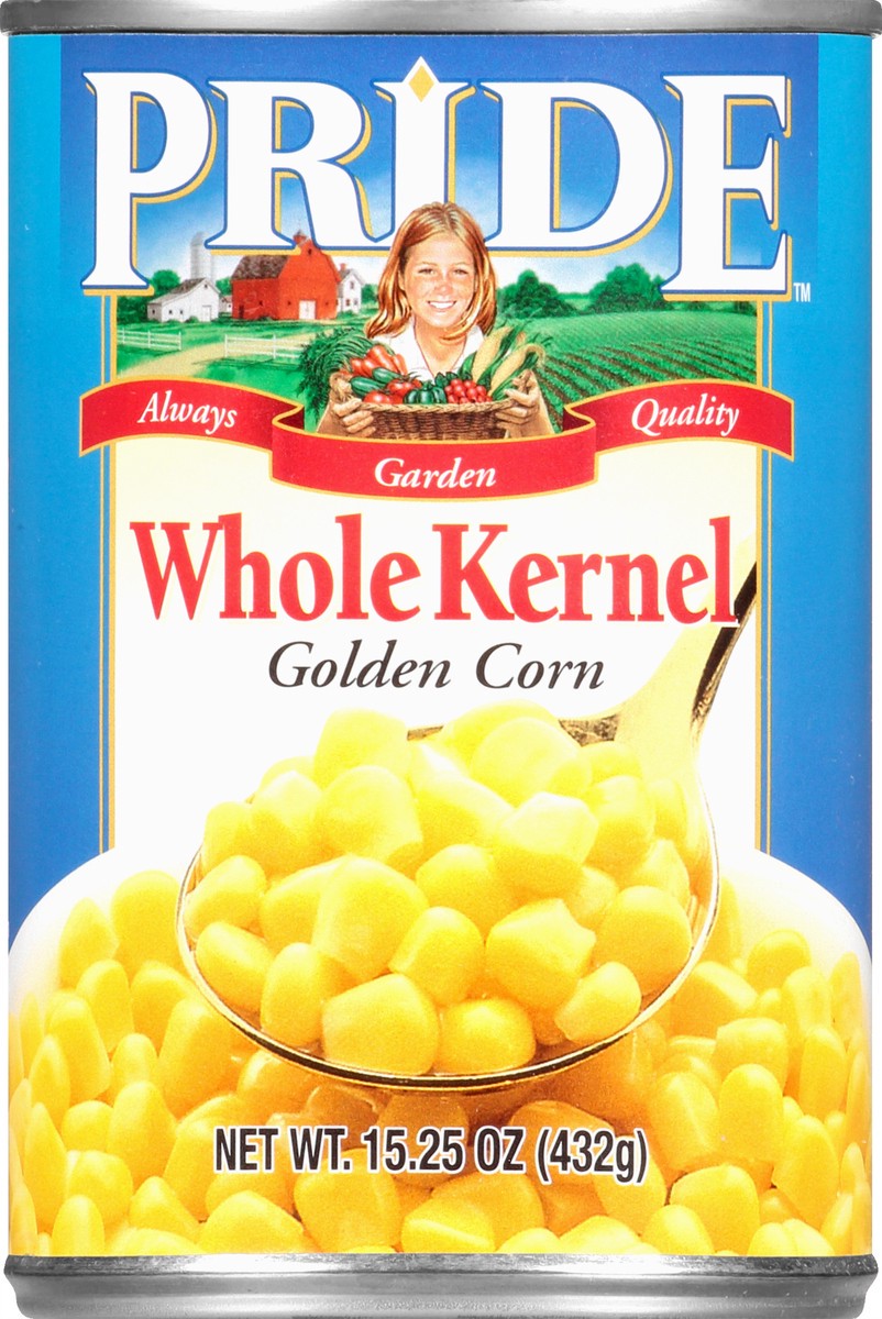 slide 6 of 9, Pride Whole Kernel Golden Corn 15.25 oz, 15.25 oz