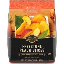 Private Selection Sliced Freestone Peaches