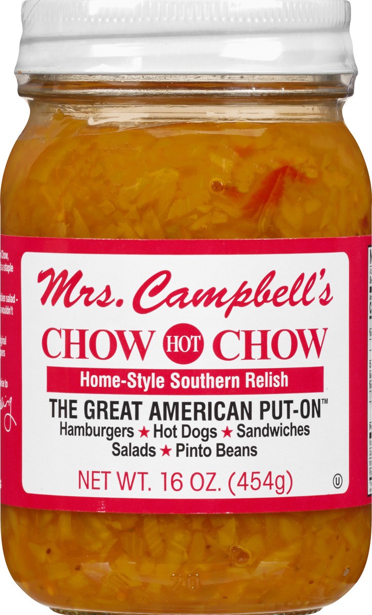 slide 4 of 9, Mrs Campbells Relish, 16 oz