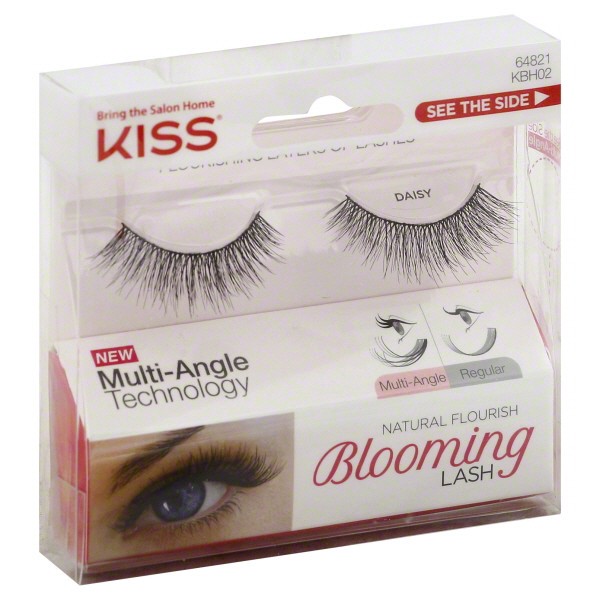 slide 1 of 4, Kiss Daisy Blooming Eyelashes, 1 ct