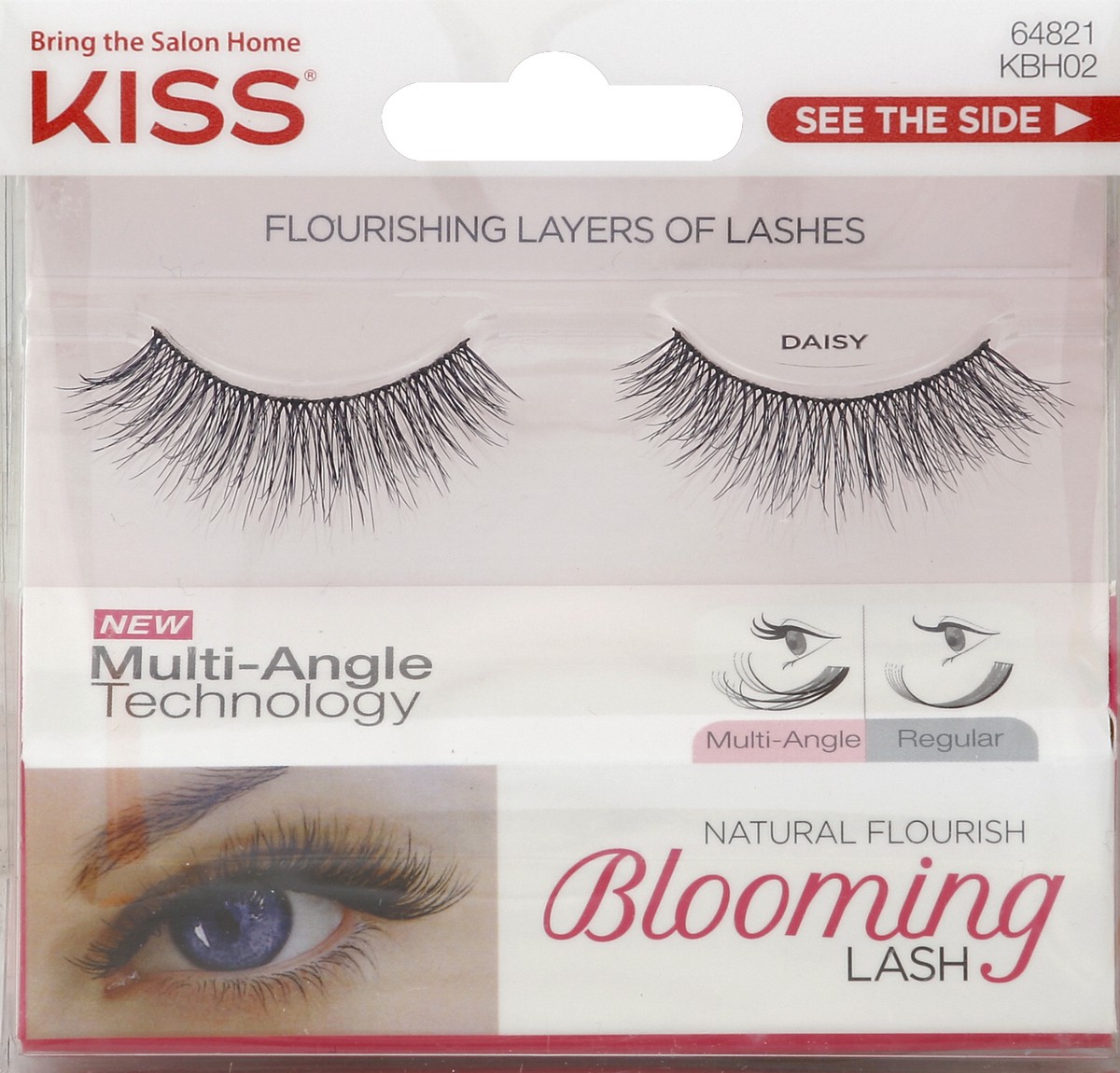 slide 4 of 4, Kiss Daisy Blooming Eyelashes, 1 ct