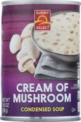 Sunny Select Cream Of Mushroom Condensed Soup 10.5 oz