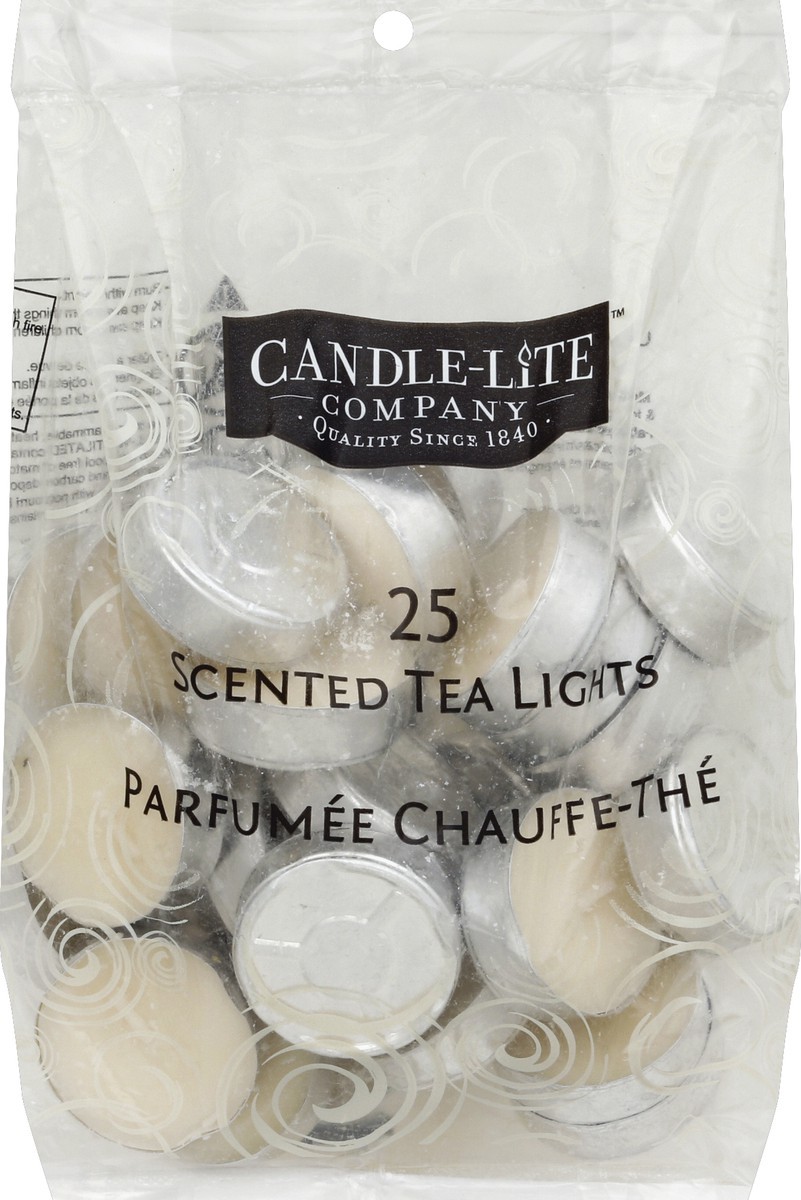 slide 4 of 4, Candle-Lite Tea Lights 25 ea, 25 ct