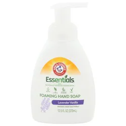 Arm & Hammer Essentials Lavender Vanilla Foaming Hand Soap 12.5 fl oz