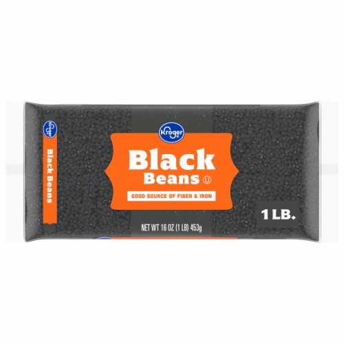 slide 1 of 2, Kroger Black Beans, 16 oz