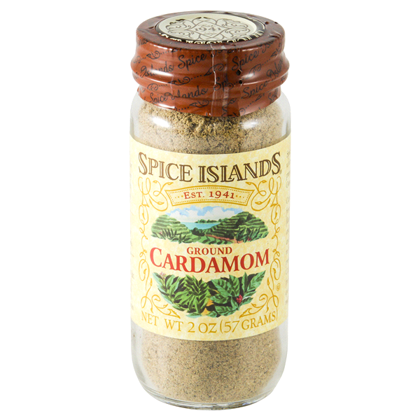 slide 1 of 1, Spice Islands Ground Cardamom Jar, 2 oz