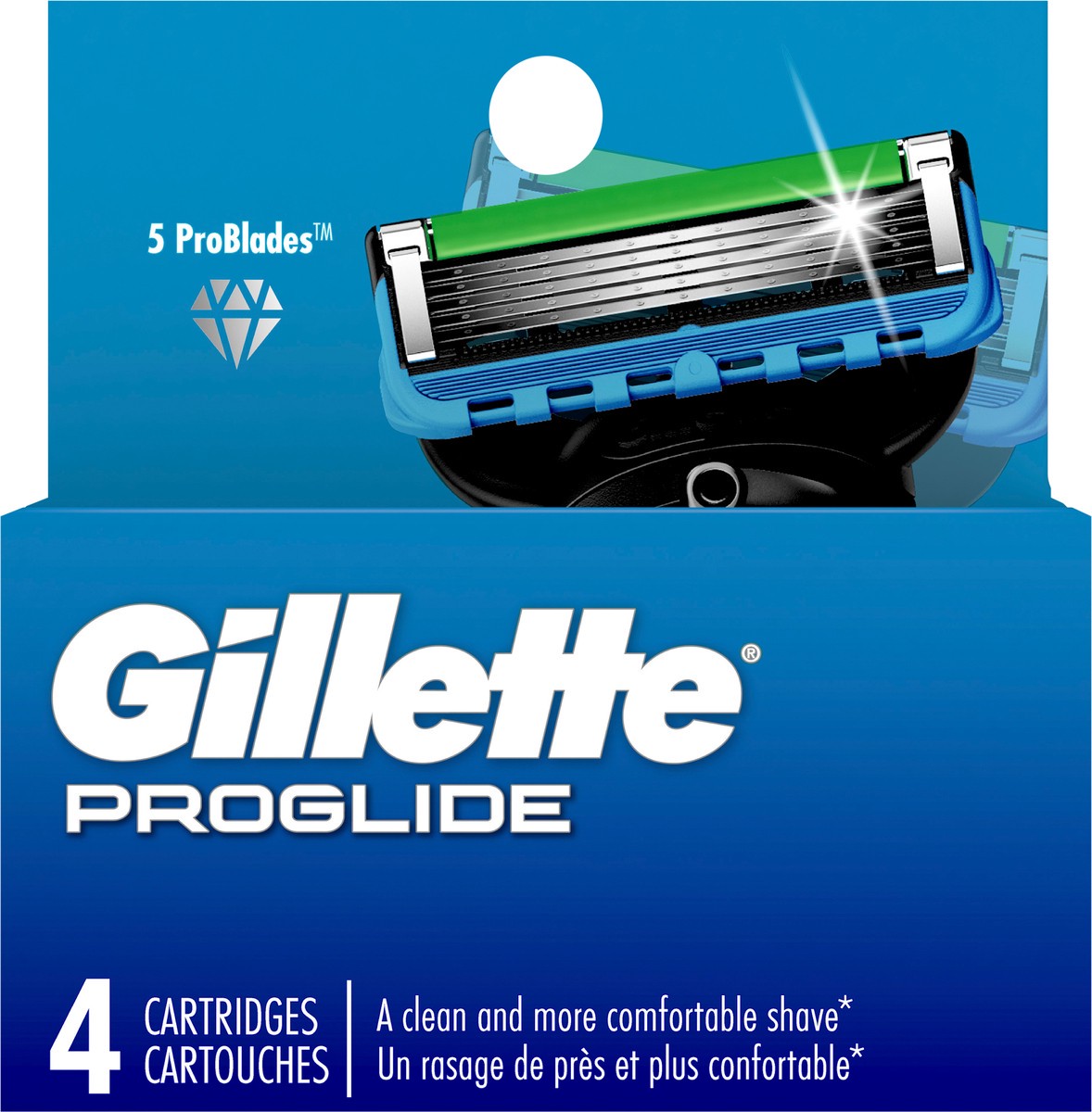 slide 3 of 3, Gillette Fusion ProGlide Power Men's Razor Blade Refills, 4 ct