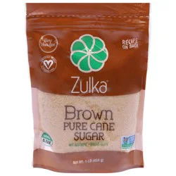 Zulka Pure Cane Brown Sugar - 1 lb