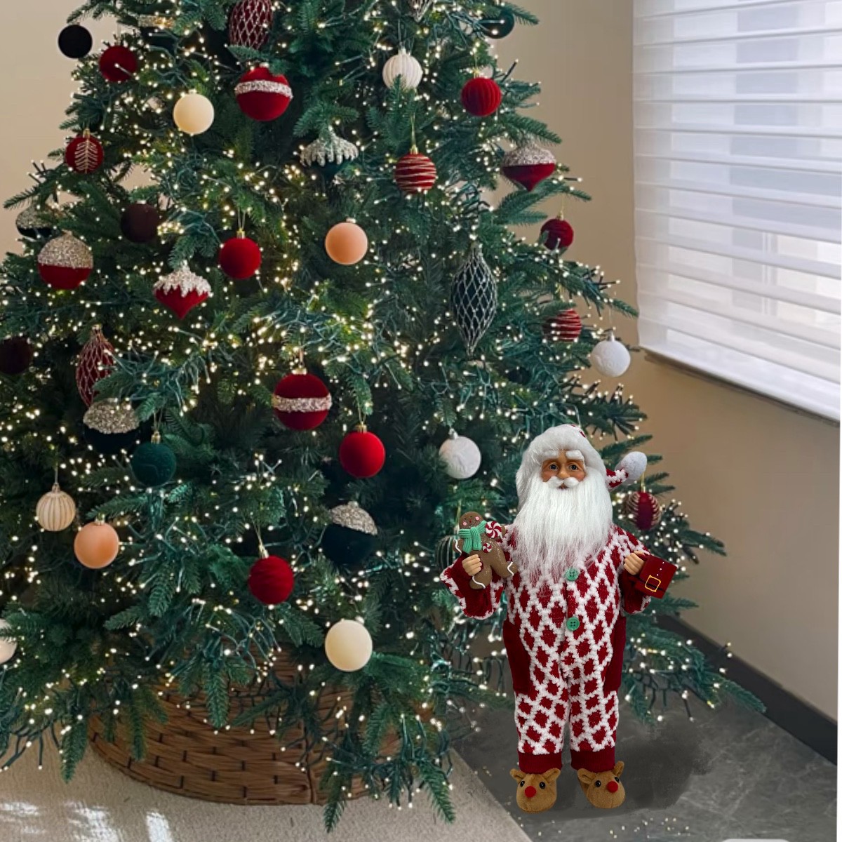slide 2 of 3, 16" Santa Tabletop Decor By Ashland, 16 in