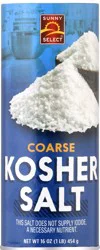 Sunny Select Coarse Kosher Salt 16 oz
