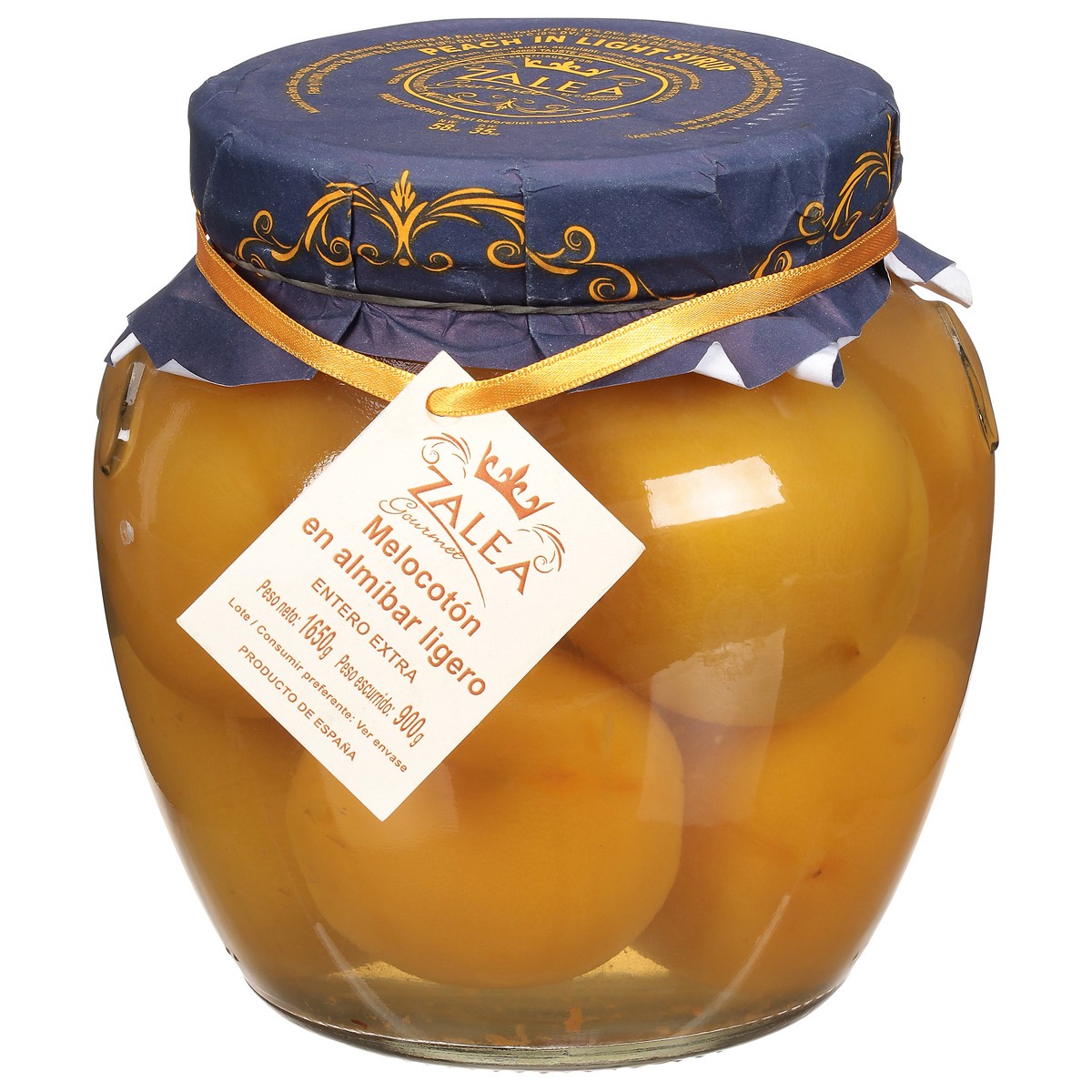 slide 11 of 11, Zalea Gourmet in Light Syrup Peach - 58 oz, 58 oz