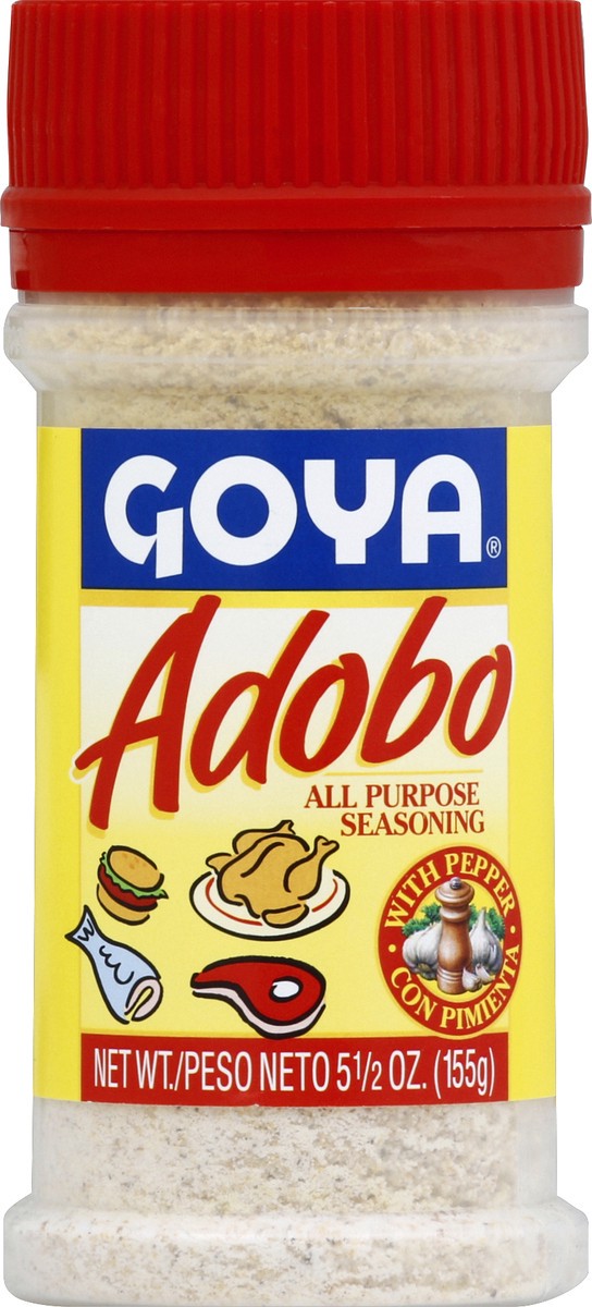slide 2 of 2, Goya Adobo All-Purpose Seasoning With Pepper, 5 oz., 1 ct