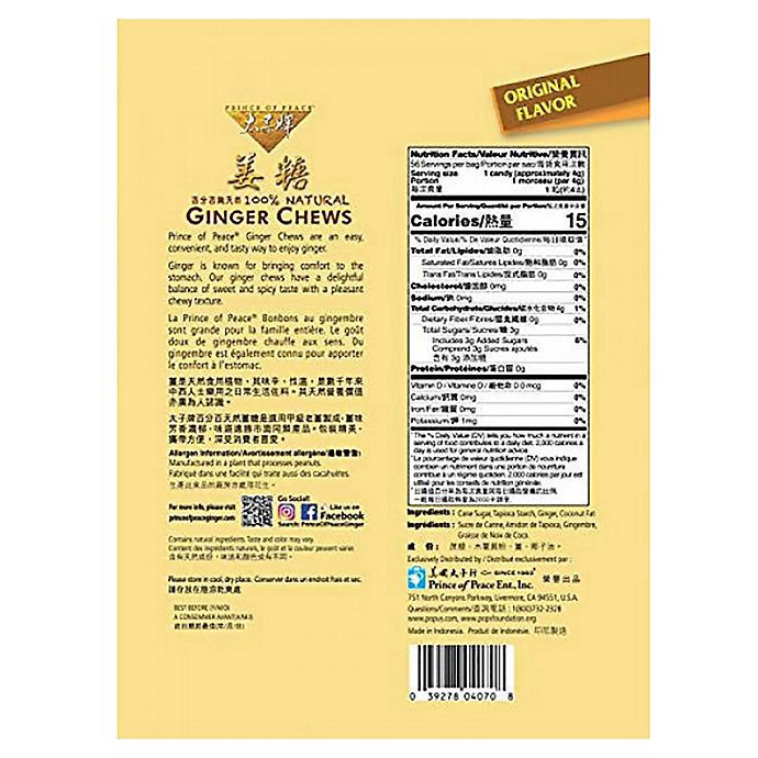 slide 2 of 3, Prince of Peace Original Ginger Chews 8 oz, 8 oz