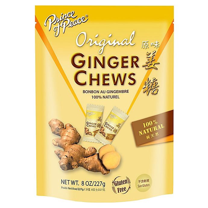 slide 1 of 3, Prince of Peace Original Ginger Chews 8 oz, 8 oz